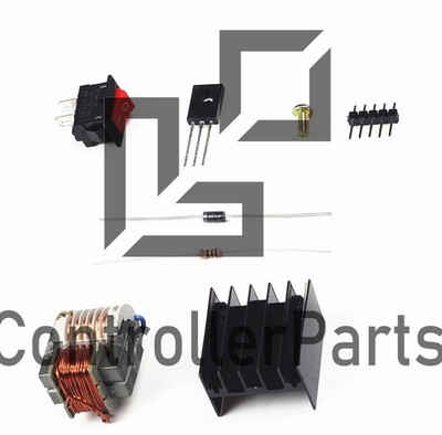 High Voltage Transformer 15KV Booster Coil Inverter Heat sink Switch Diode