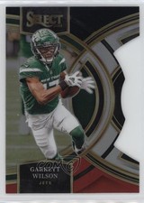 2023 Panini Select Premier Level Black & Red Prizm Die-Cut Garrett Wilson 1oa8