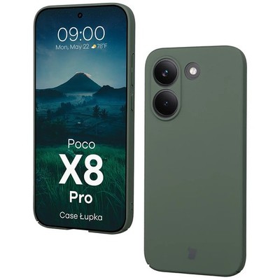 Handyhülle für Xiaomi POCO X8 Pro Bizon Case Cover Schutzhülle Etui Hülle Grün
