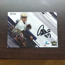Epoch Baseball Card 2025 Reno Yamaguchi Autograph