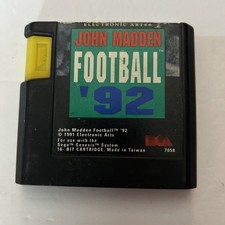 John Madden Football '92 (Sega Genesis, 1991)