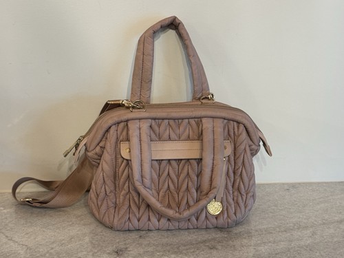 Happ Paige Carryall Diaper Bag In Dusty Rose