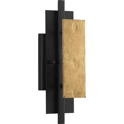 Progress Lighting P710100 Lowery 16'' Tall Wall Sconce - Black
