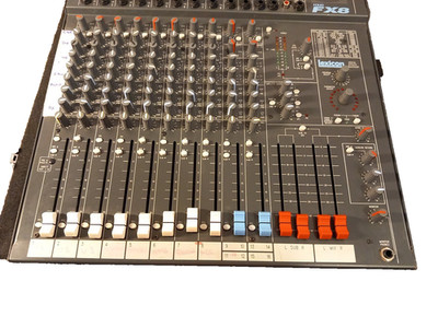 Soundcraft Spirit Folio Fx8 8-Input Mixer with Digital Effects Processor w/case