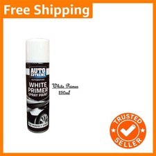 Versatile 250ml White Oil-Based Primer Spray - Ideal for Wood & Metal Projects