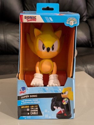 NEW Cable Guys 30th Anniversary Super Sonic / SEGA Controller & Phone Holder