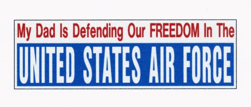 UNITED STATES AIR FORCE Decal 3 X 9 Decal USAF - Picture 4 of 13