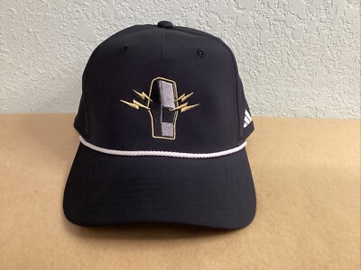 Adidas Snapback Cap Black With Whistle ?On Front ( Custom Made ) NWOT