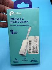 TP LINK Usb Type-C To Rj45 Gigabit Ethernet Network Adapter, UE300C 7UR548 