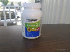 Bausch + Lomb PreserVision AREDS 2 Eye+ Mineral Supplement 100ct Exp  12/2026+++
