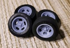 118 Scale Slot Mags Slotted Mags Wheelstires Resin Set