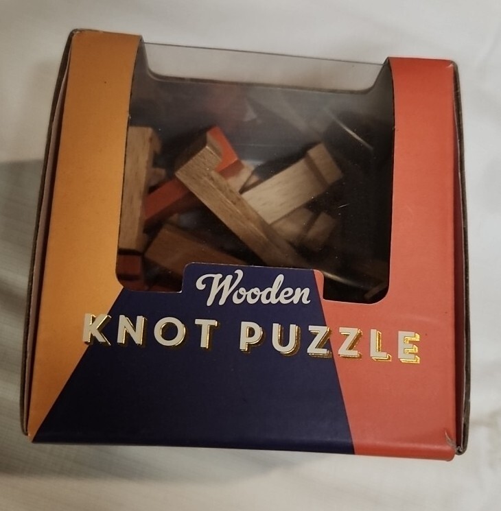 Wooden Knot Puzzle Professor Puzzle Brand New eBay