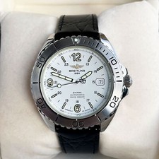 Breitling Shark Ref: A17605 Automatik 42 mm 1990 Herrenuhr Stahl