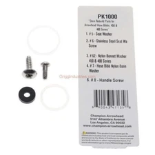 Arrowhead Brass ABP PK1000 Stem Seal Kit