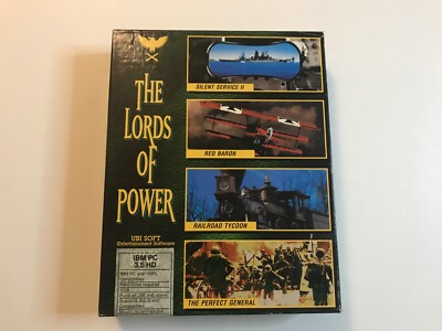 The Lords of Power - PC - BIG BOX - Spielesammlung - Silent Service II