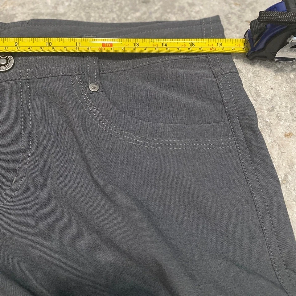 Kuhl Trekr Hiking Pants Womens 8 Short Charcoal Gray Outdoors Gorpcore - Image 3 of 4