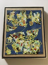 Reef Relic Painting Abstract Expressionism Colorful Pop Modernism Travis Samuel