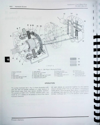 John Deere 3030 3130 manual de reparación de tractor hidrostático tracción delantera solamente - Imagen 7 de 10