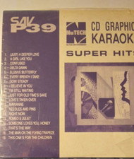 Nutech SAV-P39 SUPER HITS Karaoke CDG 18 Song Disk CD