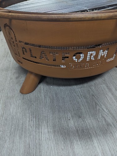 Patina Products - Platform Brew Co. Fire Pit - Promotional Product Rare - NEW - Picture 9 of 9