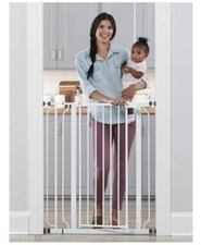 Regalo Easy Step 29 x 36.5" White Metal Extra Tall 36" Baby Gate 1166H DS NEW