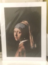 Vermeer Print fits Standard Frame Size 14 X 11”