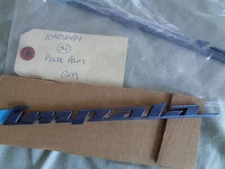 GM 10402484 2000 CHEVROLET IMPALA TRUNK LID NAMEPLATE EMBLEM - BLUE NEW OEM