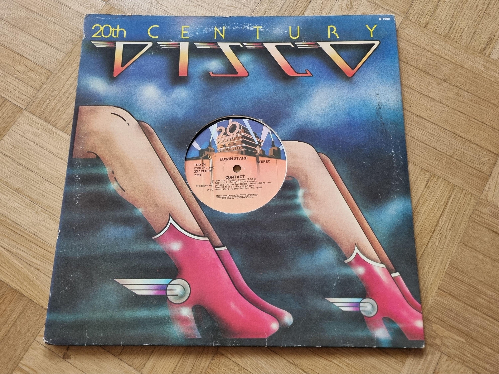 Edwin Starr - Contact 12'' Vinyl Maxi US