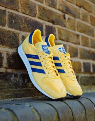 ADIDAS TRX ARSENAL 1971 YELLOW BLUE SIZE UK8 UK