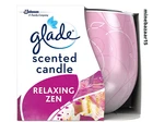 2x Glade Scented Candle Air Freshener, Relaxing Zen Fragrance, Up to 30 hrs 120g