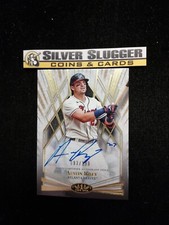 2022 Austin Riley Topps Tier One Break Out On Card Auto /199 Atlanta Braves