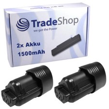 2x AKKU für AEG 12V 1500mAh ersetzt L1215 L1215R L-1215 L-1215R