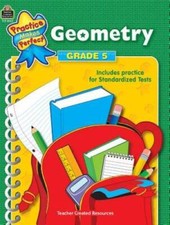 Geometry, Grade 5 Practice Makes Perfect series - Paperback - VERY GOOD