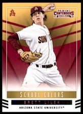 2015 Panini Contenders School Colors Brett Lilek Arizona State Sun Devils #24
