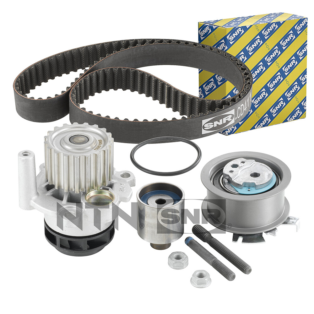 Évitez la casse moteur avec le kit de distribution avec pompe à eau SNR KDP457.492