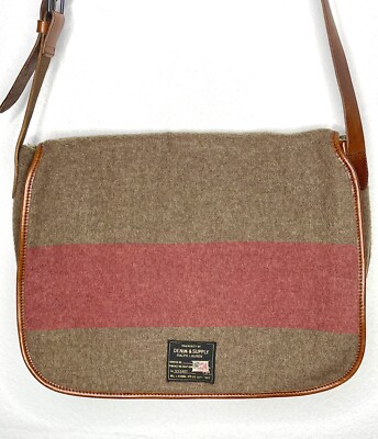 Ralph Lauren Rugby Stripe Purse Southwestern Tote RRL