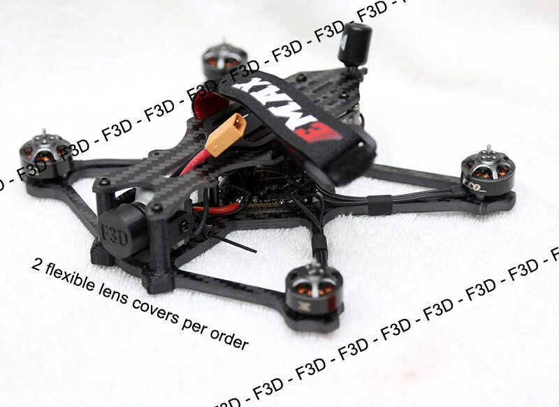 3D Printed Lens cover Caddyx Polar Nebula Pro HD Cam FPV EMAX Babyhawk II HD FPV - Image 2 of 2