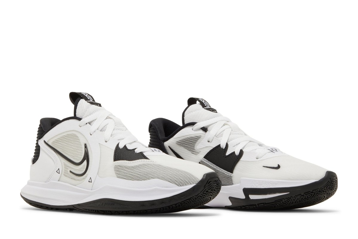 Size 12 - Nike Kyrie 5 TB Low White Black for sale online | eBay