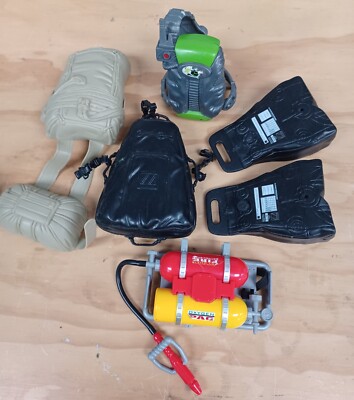 Assorted Lot Max Steel G.I. Joe Backpacks Misc Accessories