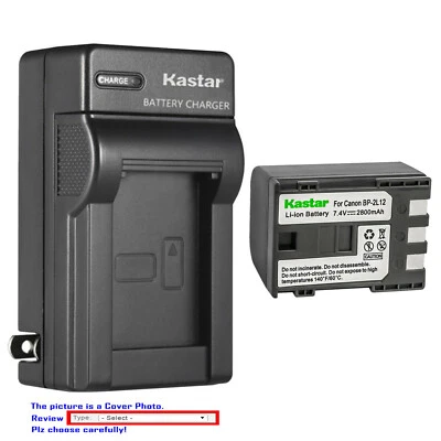 Kastar Battery Wall Charger for Canon NB-2L NB-2LH BP-2L5 NB-2L12 NB-2L14 CB-2LW