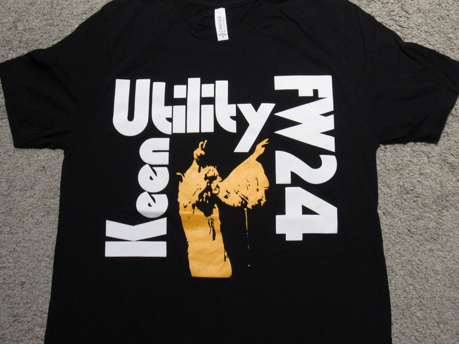 KEEN UTILITY T SHIRT Black Sabbath Parody Uomo M FW24 Vol 4 Ozzy Promo Scarpa Stivali
