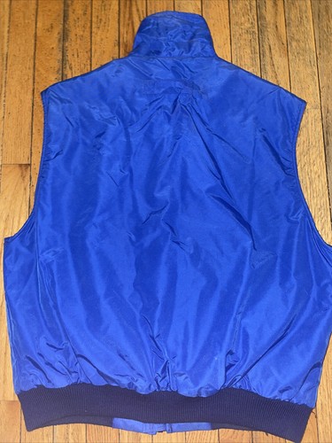 OshKosh Men's Size L Blue Lined Winter Vest Vintage - Picture 8 of 11