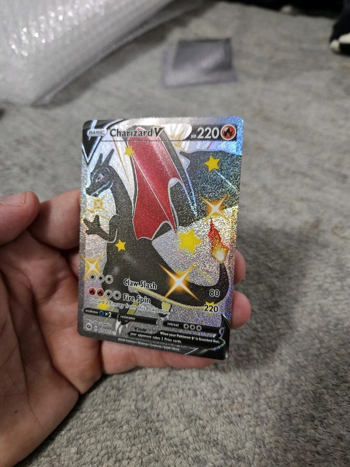 Charizard V #79 Prices | Pokemon Champion's Path | Pokemon Cards