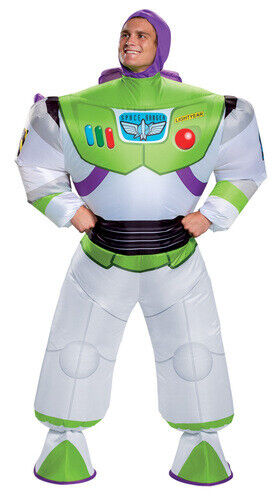 Buzz Lightyear Inflatable  Adult Costume - Toy Story 4 - Picture 1 of 1