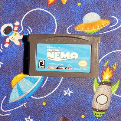 Nintendo Gameboy Advance GBA Finding Nemo Game Cartridge  -Authentic, Tested-