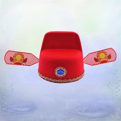 Farmer Costume Hat Retro Gauze Hat Guangdong Local Conical Hat Asian Hat