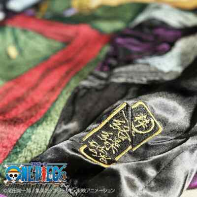 Sukajan ONE PIECE Zoro Reversible BLACK PURPLE 242005 Embroidery