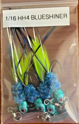 Hand Tied Fishing Jigs Various Sizes And Colors Freshwater Fishing With Spinners