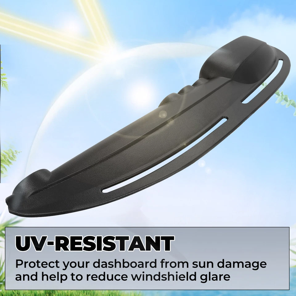 Overlay Dash Cover For R107 Mercedes Benz 380SL 450SL 72-89 Dashboard 16350LLBLK Foto 4 de 4