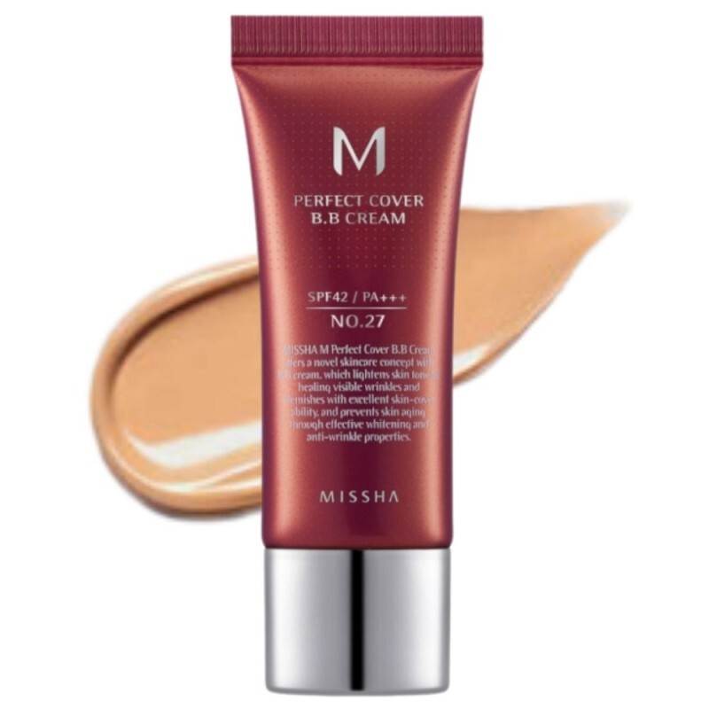 Missha M Perfect Cover BB Cream tonalita Honey Beige n. 27 EU, 20 ml